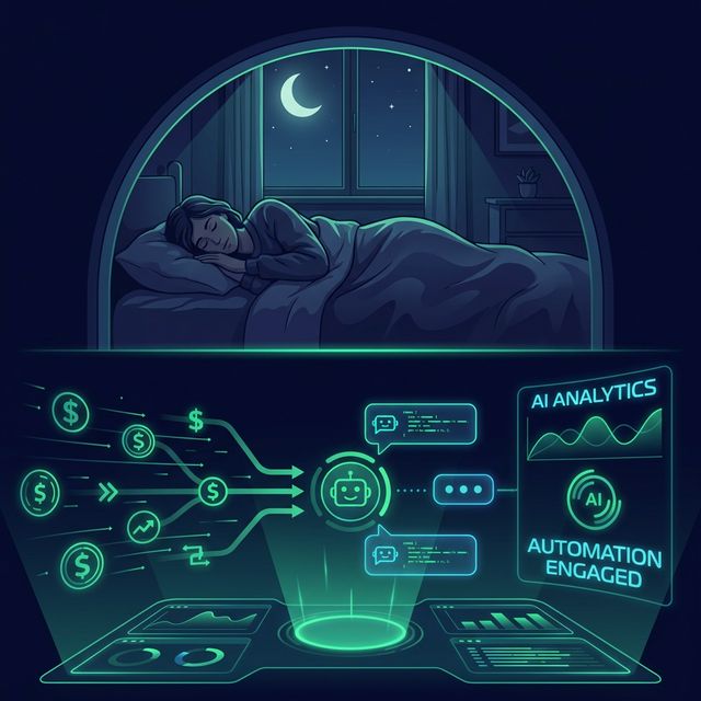 Tu negocio opera mientras duermes